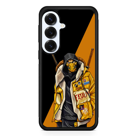 Scorpion Hypebeast Mortal Kombat Samsung Galaxy S25 Plus Case | Slim Rubber Cover for Samsung Galaxy S25 Plus