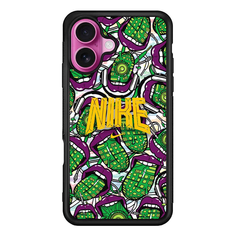 Nike Freestyle Art iPhone 17 Case - Slim Rubber Case for iPhone 17