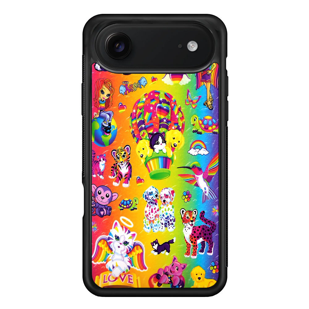 Cute Animal Cartoon Rainbow Pattern iPhone 17 Air Case | Protective Case for iPhone 17 Air