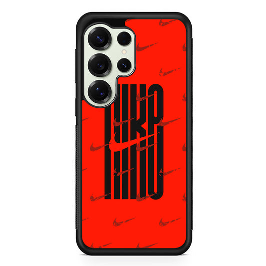 Nike Light Up The Red Samsung Galaxy S25 Ultra Case | Durable Rubber Case for Samsung Galaxy S25 Ultra