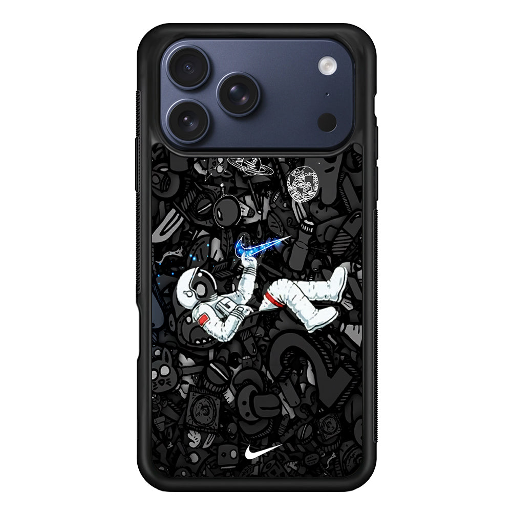 Nike Graffiti Astronaut iPhone 17 Pro Max Case | Durable Rubber Case for iPhone 17 Pro Max