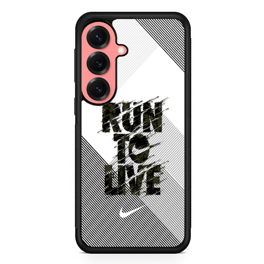 Nike Live Must Run Samsung Galaxy S25 Case | Slim Protective Cover for Samsung Galaxy S25