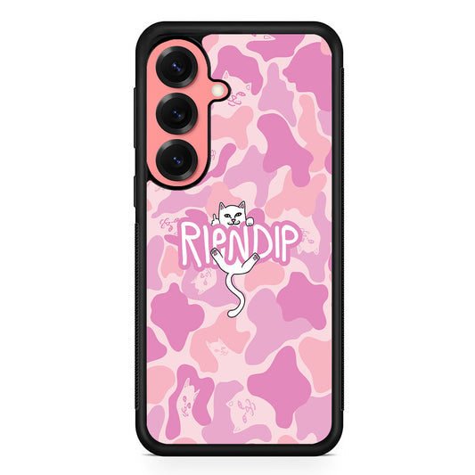 Rip N Dip Pink Camo Samsung Galaxy S25 Case | Slim Rubber Case for Samsung Galaxy S25