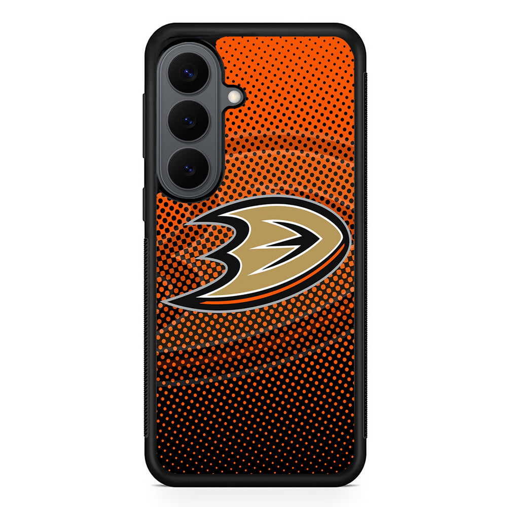 Anaheim Ducks Dot Samsung Galaxy S26 Plus Case | Slim Rubber Case for Samsung Galaxy S26 Plus