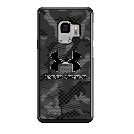 Under Armour Black Camo Samsung Galaxy S9 Case | Slim Rubber Case for Samsung Galaxy S9