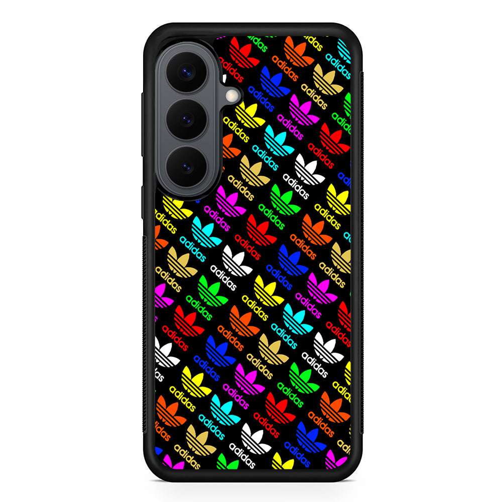 Adidas Logo Colorful Pattern Samsung Galaxy S26 Plus Case | Durable Samsung Galaxy S26 Plus Cover