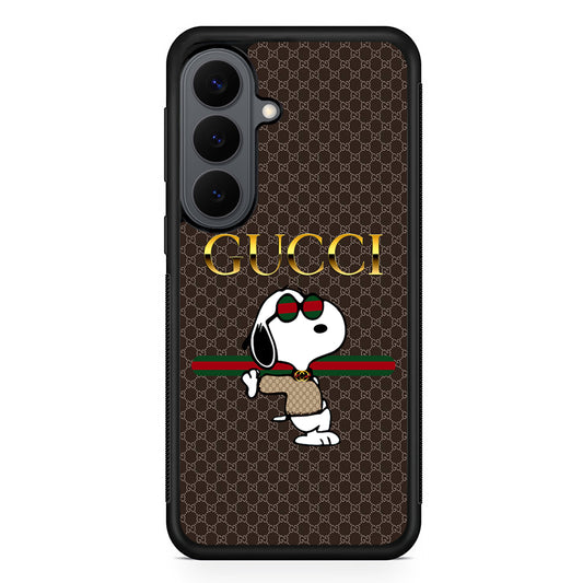 Gucci Snoopy Dope Samsung Galaxy S26 Plus Case | Slim Rubber Case for Samsung Galaxy S26 Plus
