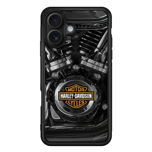Harley Davidson The Torque iPhone 16 Case - Oxvistore
