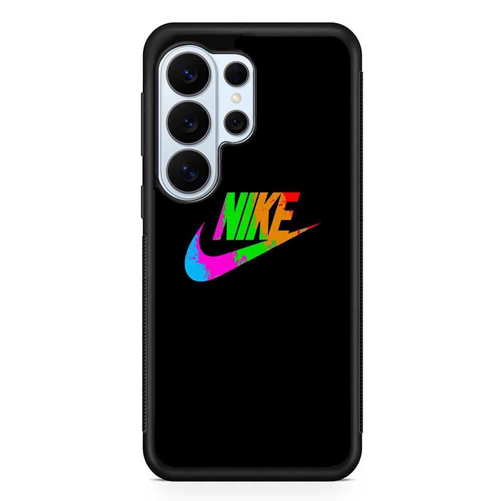 Nike Word Rainbow Samsung Galaxy S26 Ultra Case | Protective Phone Cover