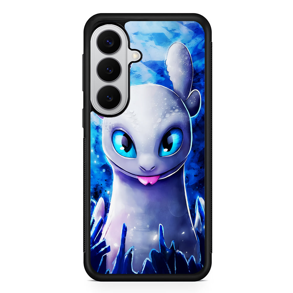 Light Fury How To Train Your Dragon Samsung Galaxy S26 Case | Protective Rubber Cover