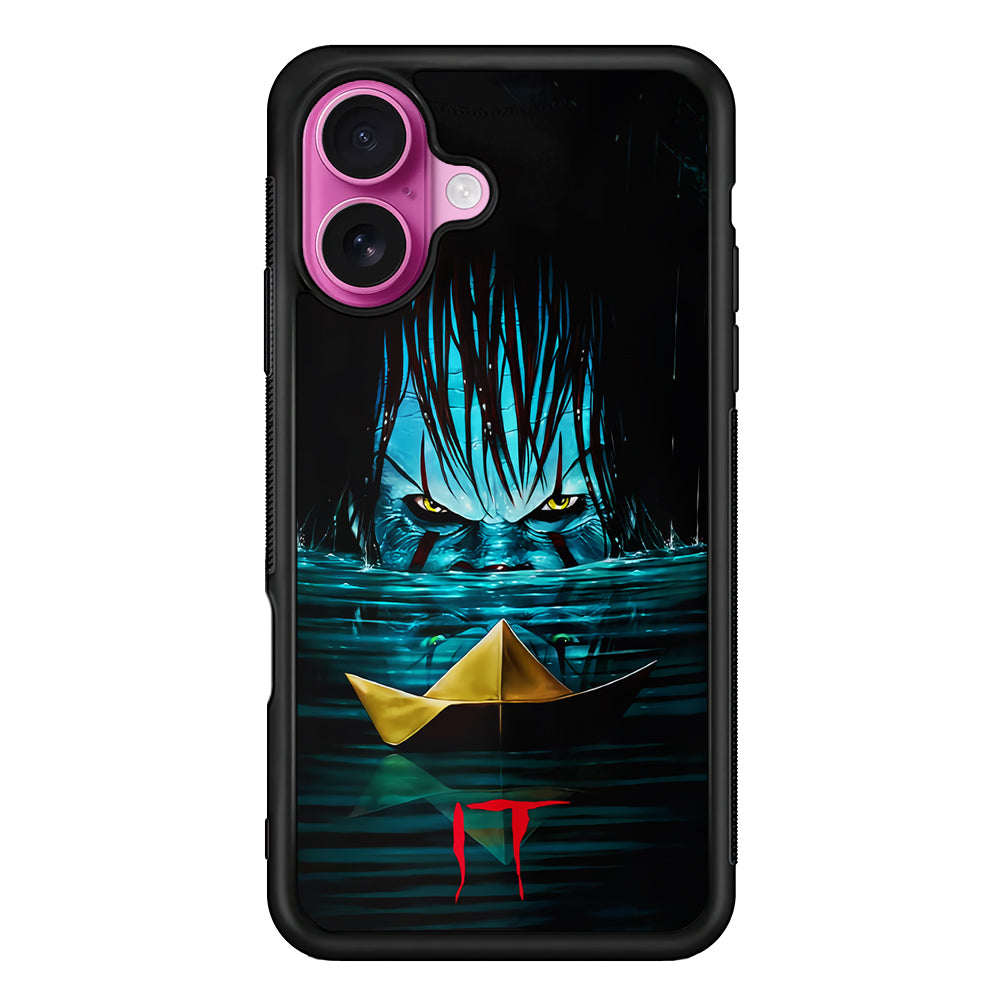 Pennywise IT Poster Art iPhone 17 Case | Slim Protective Rubber Phone Cover