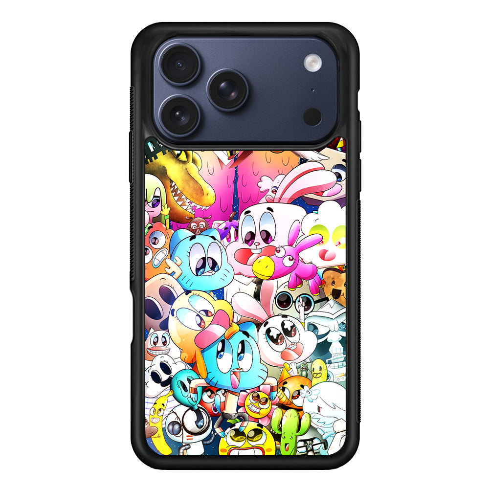 The Amazing World of Gumball Character iPhone 17 Pro Max Case | Slim Protective Cover for iPhone 17 Pro Max