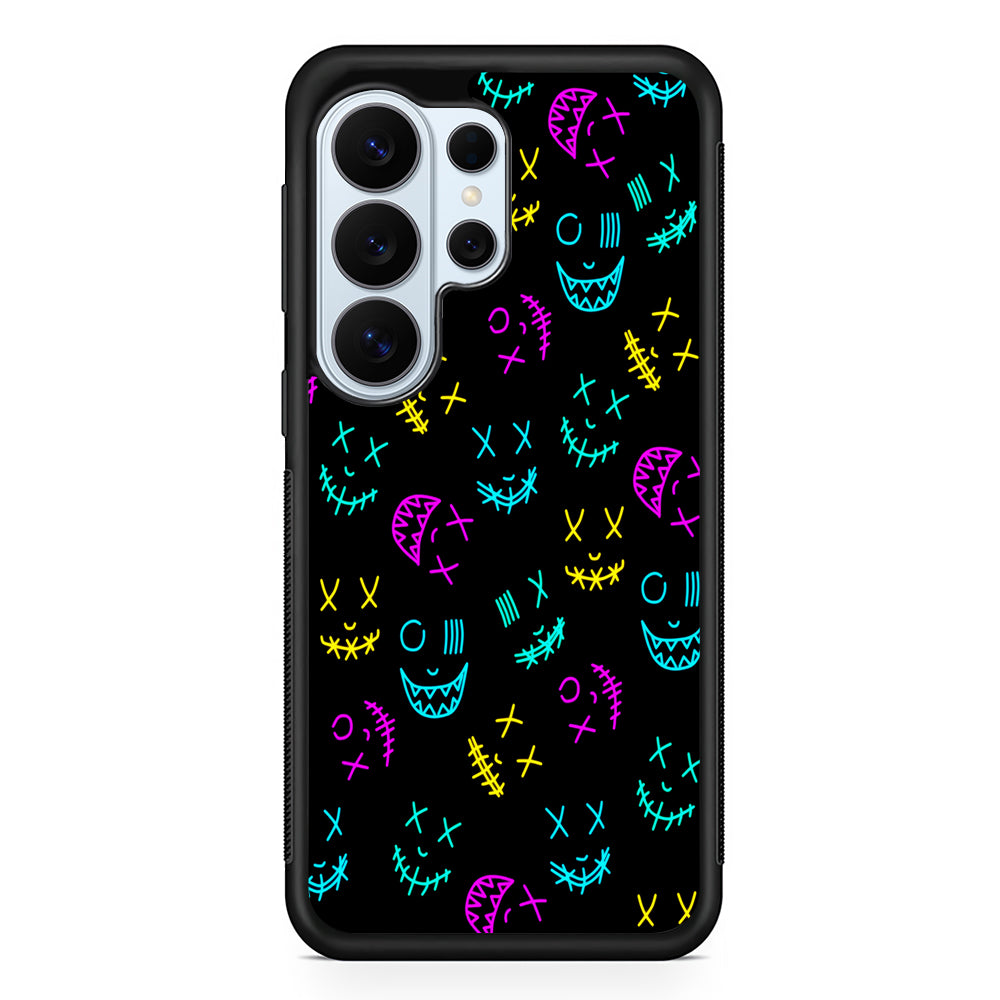 Neon Masks Smile Samsung Galaxy S26 Ultra Case | Protective Phone Cover