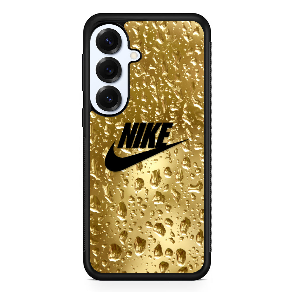 Nike Golden Water Drop Samsung Galaxy S25 Plus Case | Durable Samsung Galaxy S25 Plus Phone Case