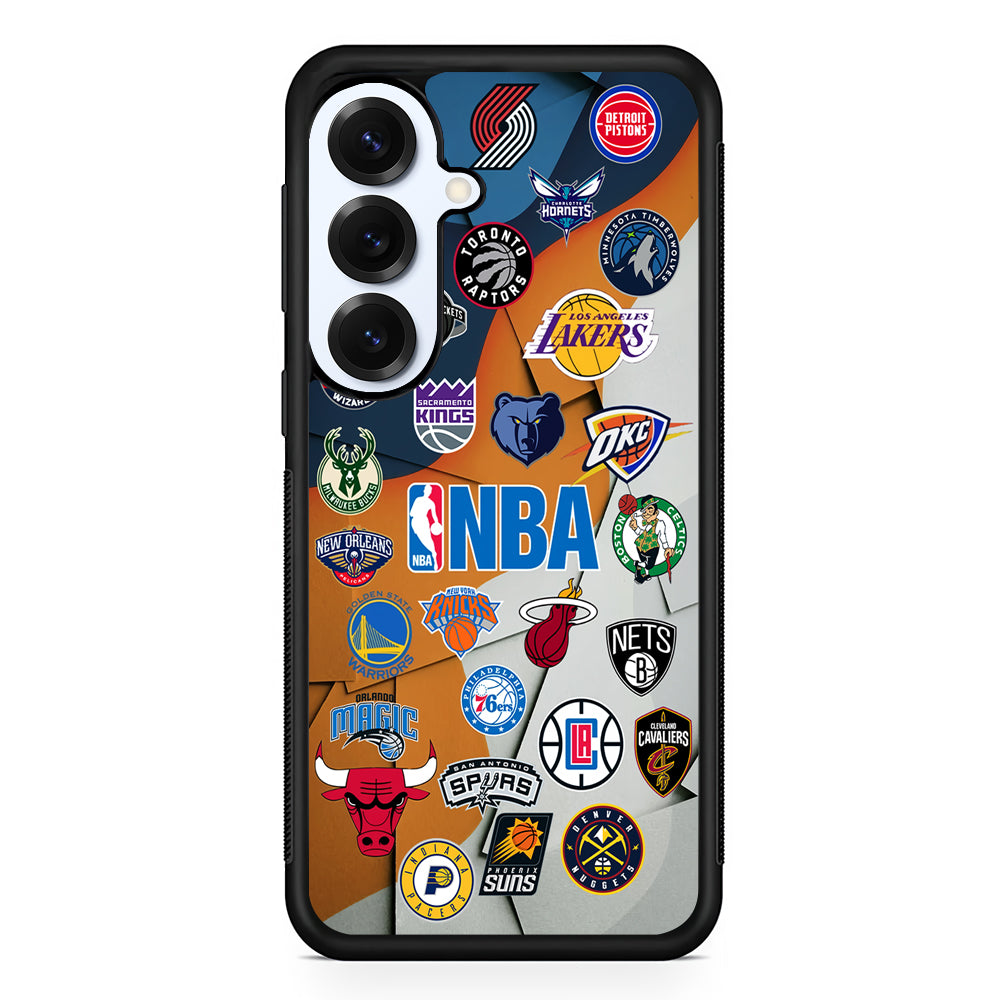 NBA Team Samsung Galaxy S25 Plus Case | Slim Rubber Cover for Samsung Galaxy S25 Plus