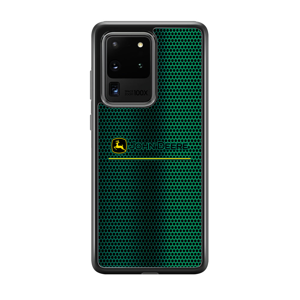 John Deere Luxury Hexagon Samsung Galaxy S20 Ultra Case | Slim Rubber Case for Samsung Galaxy S20 Ultra