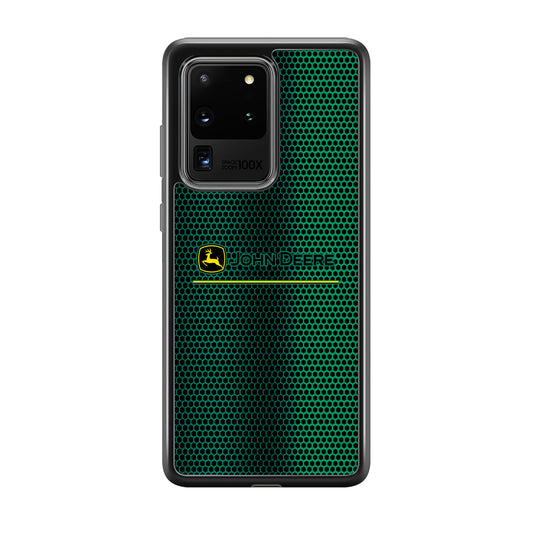John Deere Luxury Hexagon Samsung Galaxy S20 Ultra Case | Slim Rubber Case for Samsung Galaxy S20 Ultra