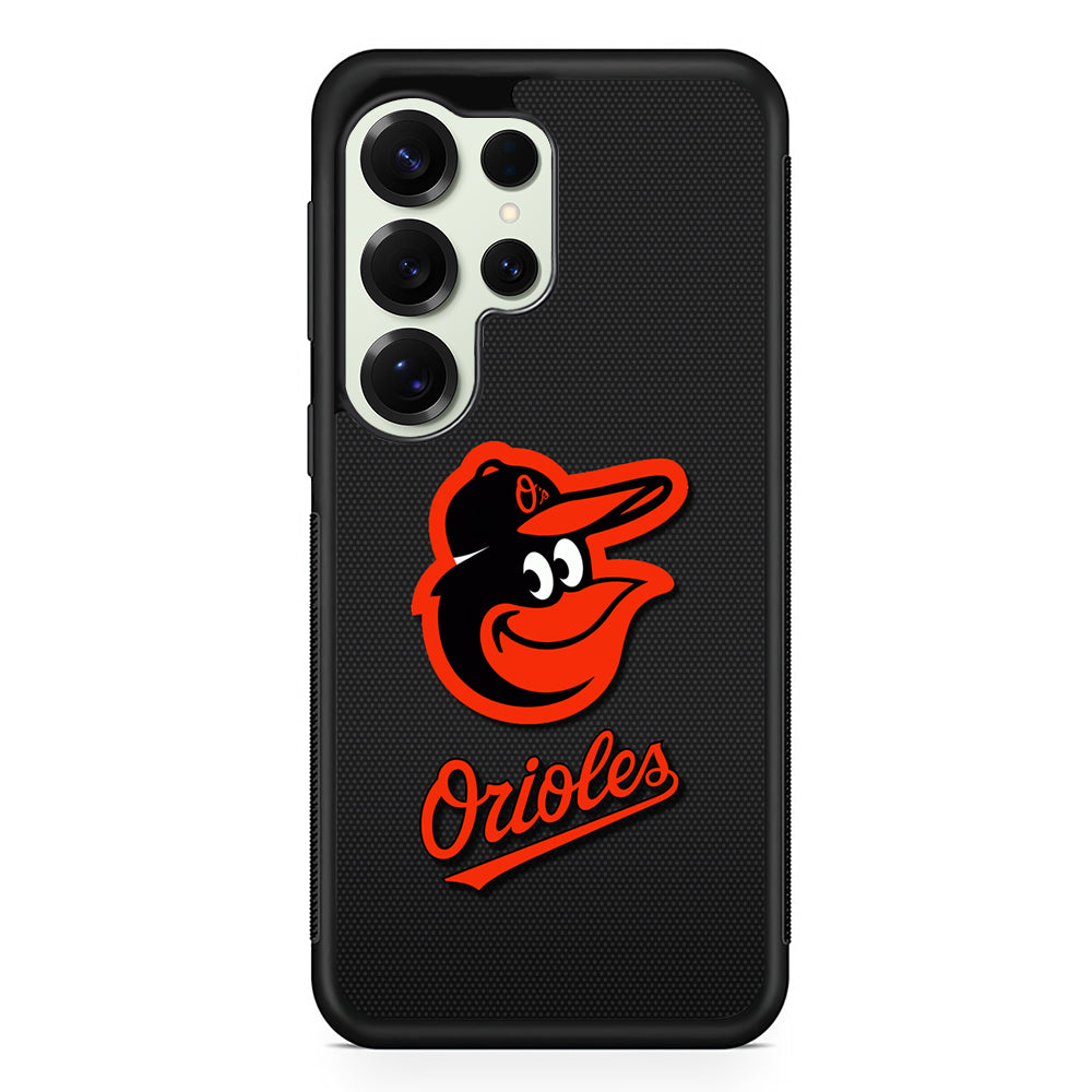 Baltimore Orioles Logo Samsung Galaxy S25 Ultra Case | Durable Rubber Case for Samsung Galaxy S25 Ultra
