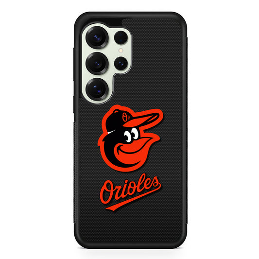 Baltimore Orioles Logo Samsung Galaxy S25 Ultra Case | Durable Rubber Case for Samsung Galaxy S25 Ultra