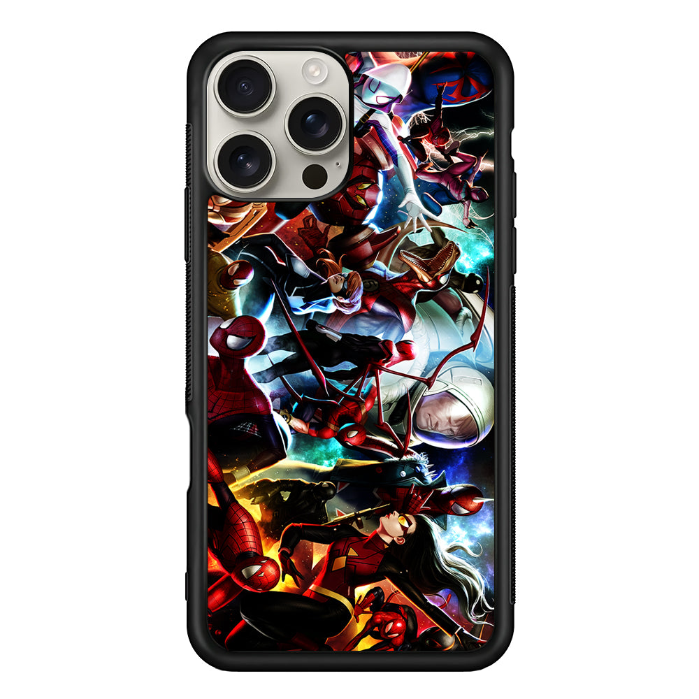 Spiderman Multiverse Collection iPhone 16 Pro Max Case | Stylish Protective Case for iPhone 16 Pro Max