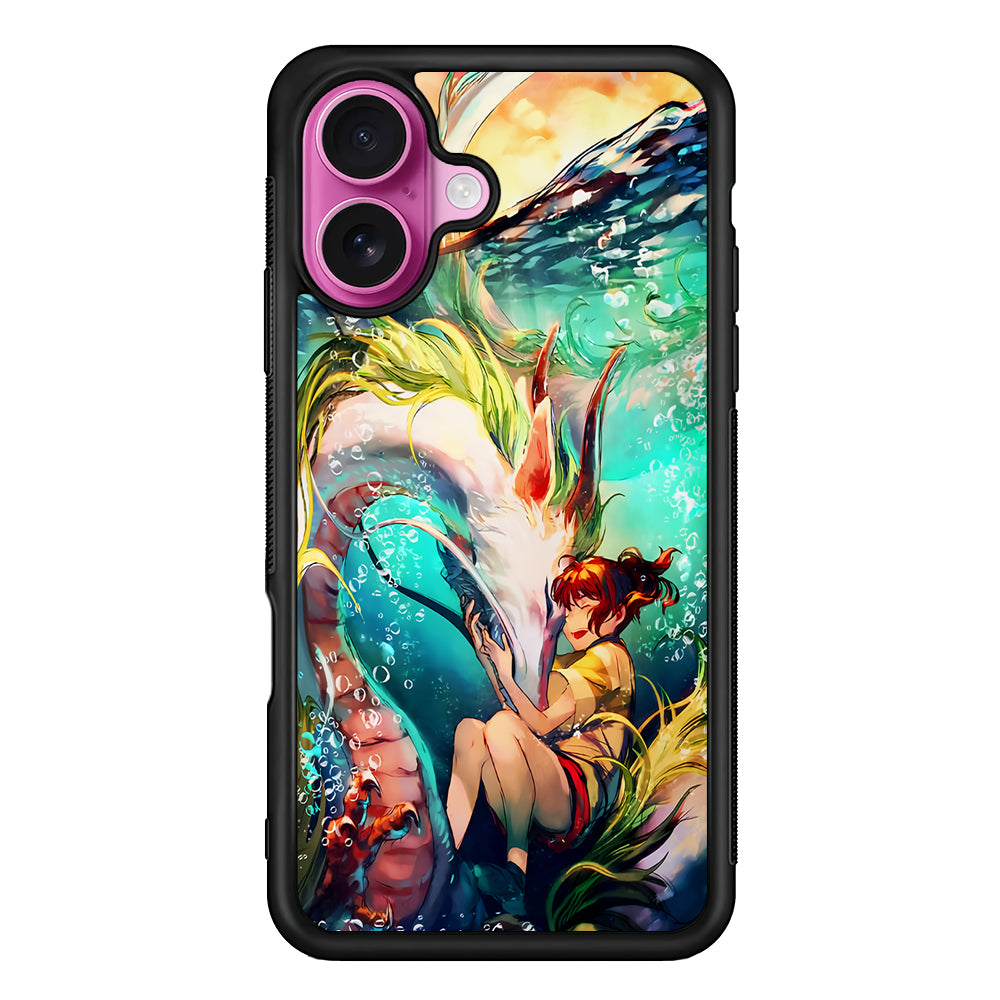Spirited Away Studio Ghibli iPhone 17 Case | Slim Protective Rubber Phone Cover