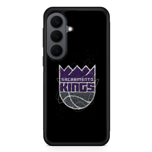 Sacramento Kings Abstract Samsung Galaxy S26 Plus Case | Slim Rubber Case for Samsung Galaxy S26 Plus