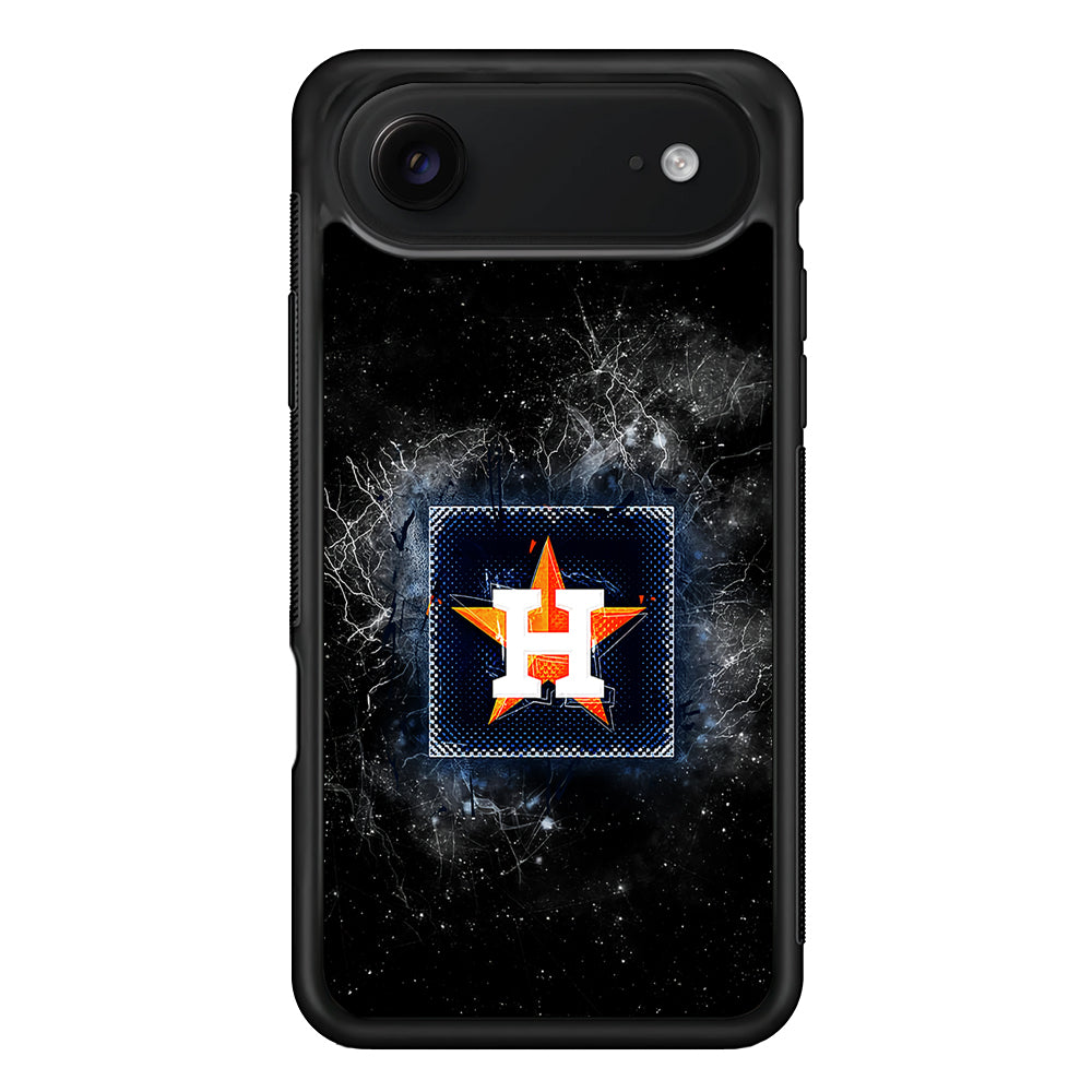 Houston Astros Abstract iPhone 17 Air Case | Protective Case for iPhone 17 Air