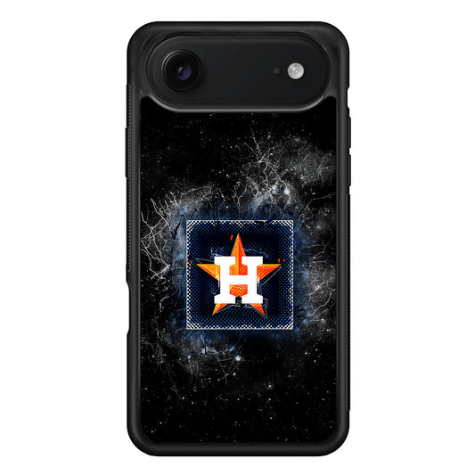 Houston Astros Abstract iPhone 17 Air Case | Protective Case for iPhone 17 Air