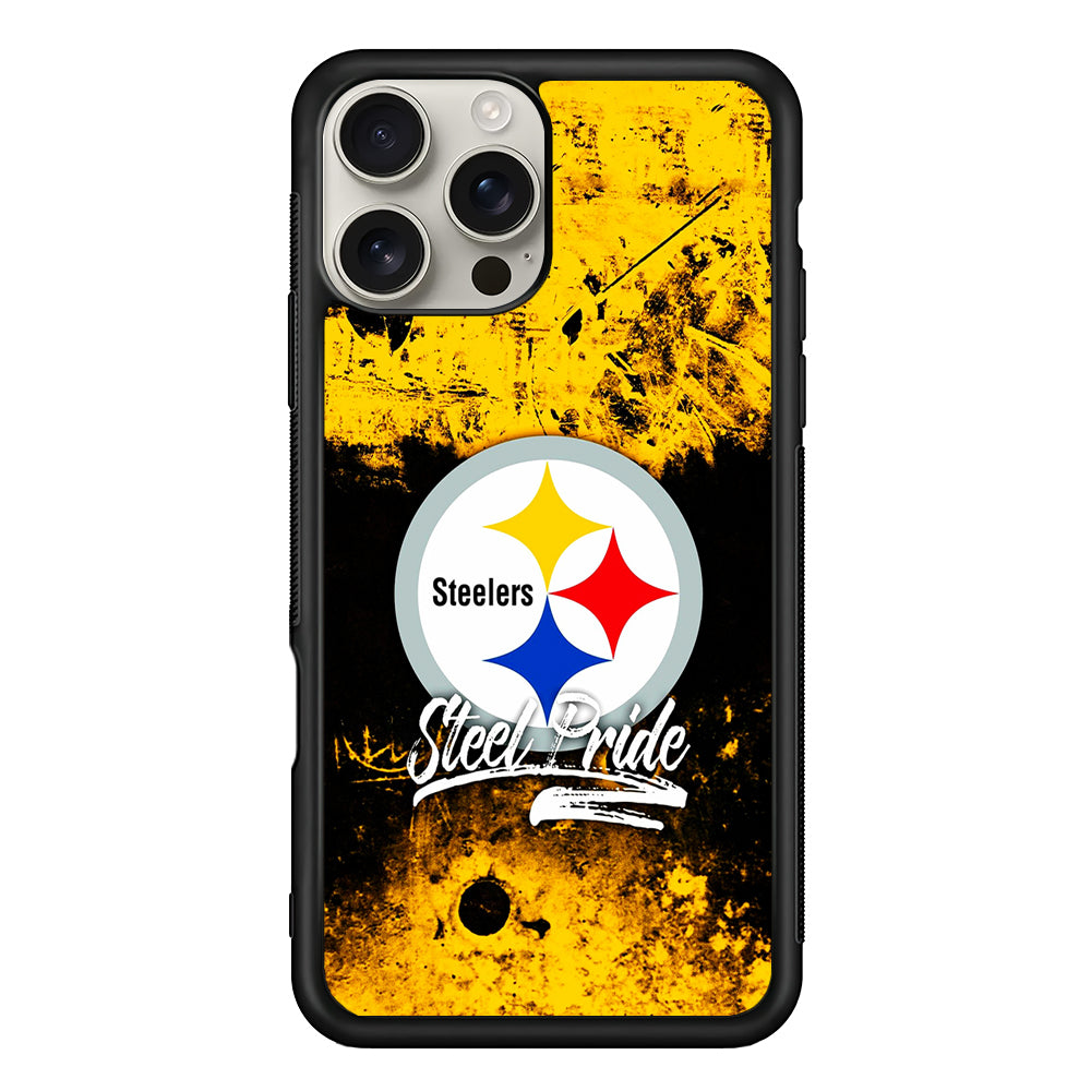 Pittsburgh Steelers Steel Pride iPhone 16 Pro Max Case | Stylish Protective Case for iPhone 16 Pro Max