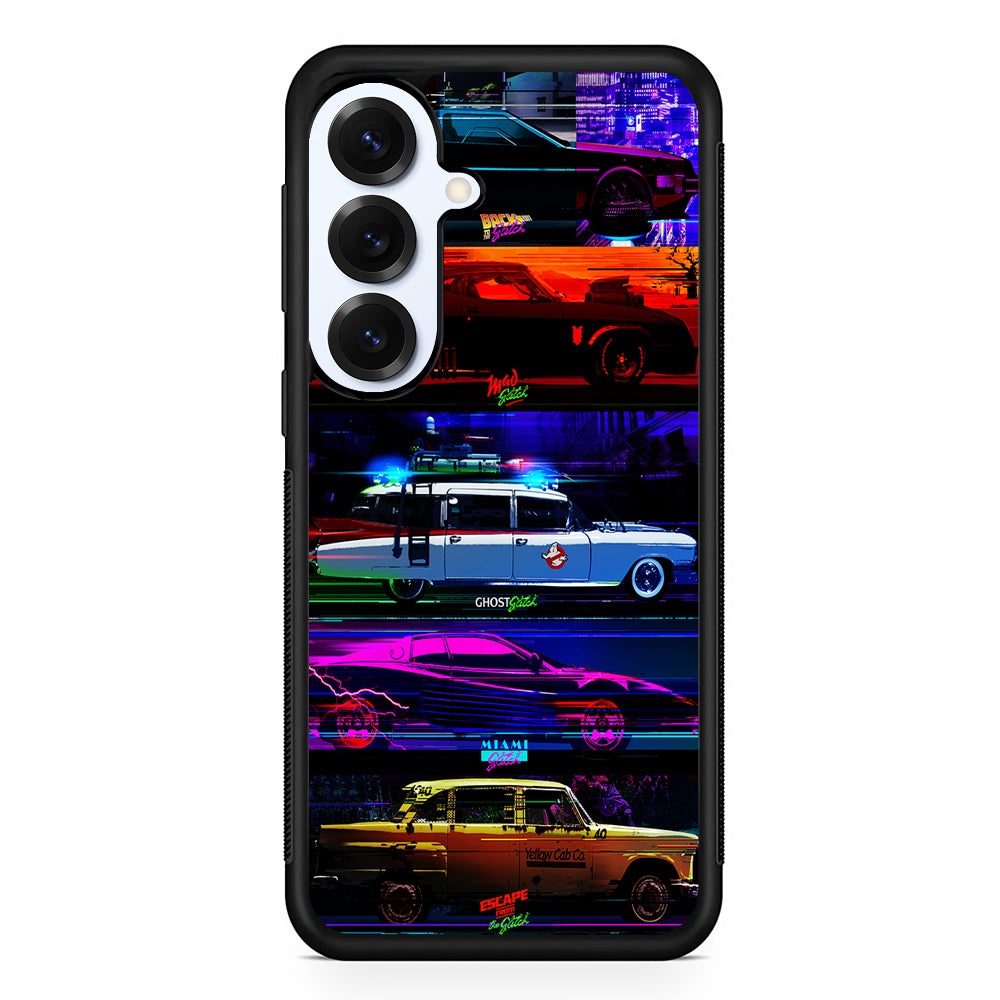 Muscle Car Vintage Retrowave Samsung Galaxy S25 Plus Case | Slim Rubber Cover for Samsung Galaxy S25 Plus