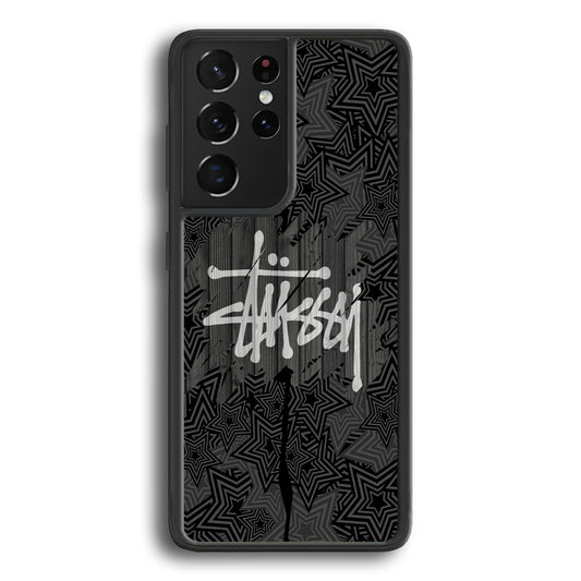 Stussy Star from The Night Samsung Galaxy S22 Ultra Case | Slim Rubber Case for Samsung Galaxy S22 Ultra