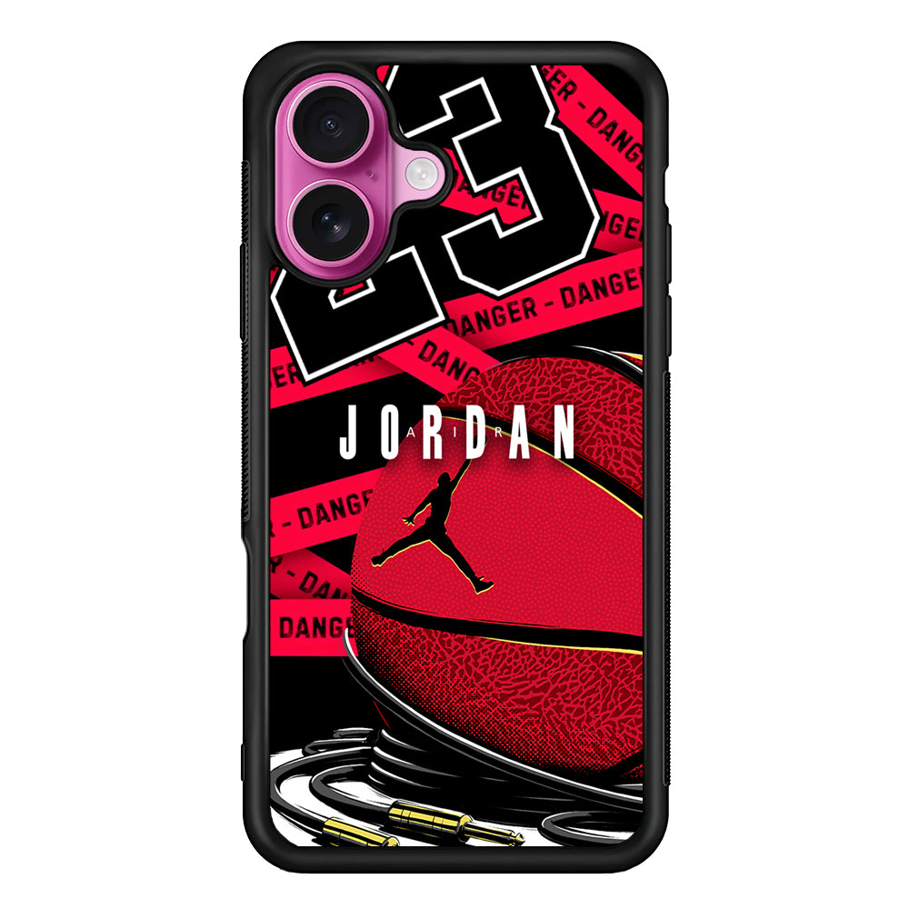 Air Jordan Hopefulness Ball iPhone 17 Case - Slim Rubber Case for iPhone 17