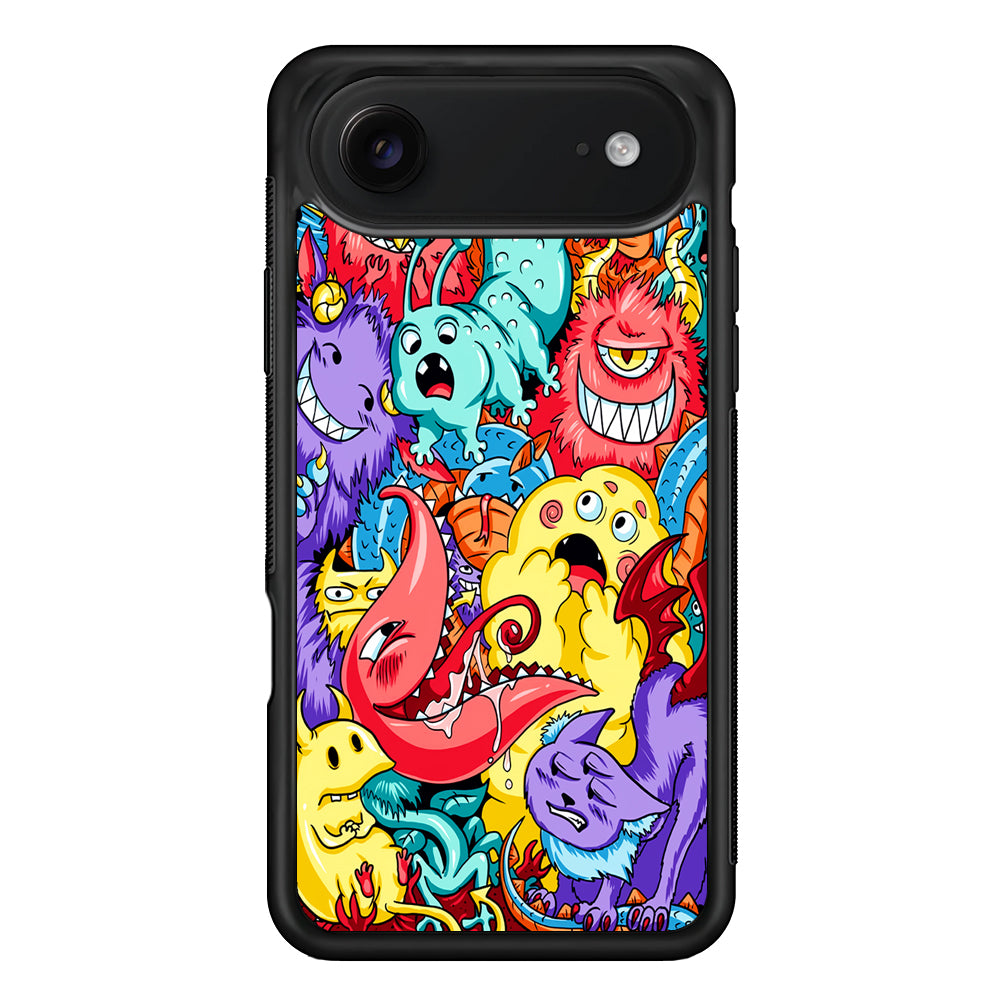 Monster Party Character iPhone 17 Air Case | Protective Case for iPhone 17 Air