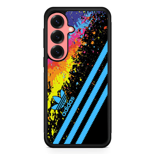 Adidas Stripe Paint Samsung Galaxy S25 Case | Slim Protective Cover for Samsung Galaxy S25