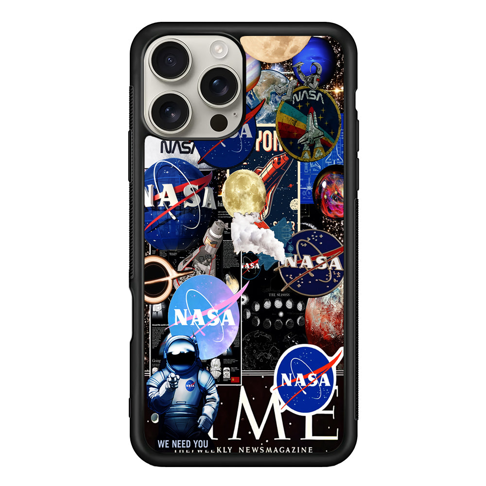 Nasa Galaxy Aesthetic iPhone 16 Pro Max Case | Durable Everyday Protective Cover