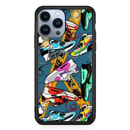 Nike Twister Shoelaces 2D Rubber Phone Case | Slim Protective Phone Case