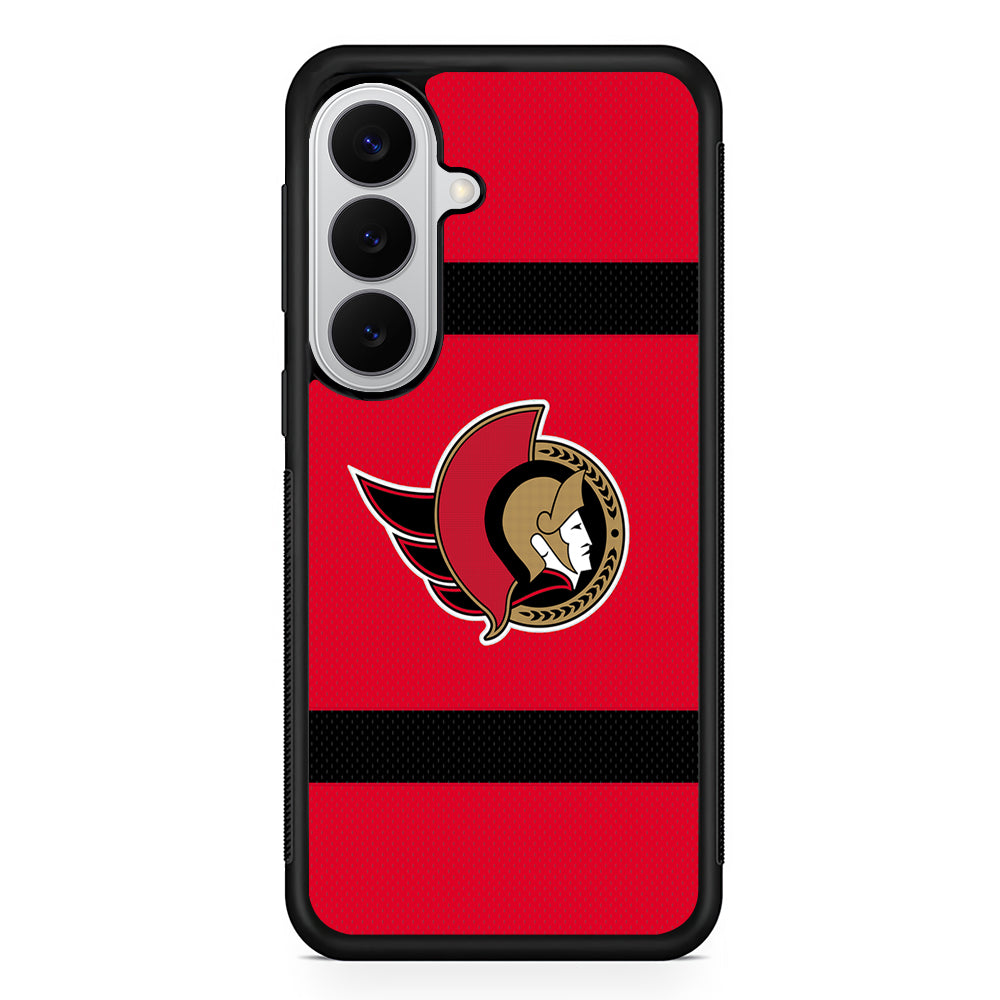 Ottawa Senators Logo Samsung Galaxy S26 Case | Protective Rubber Cover