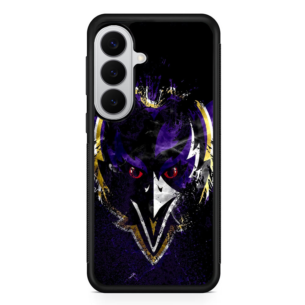 Baltimore Ravens Logo Samsung Galaxy S26 Case | Protective Rubber Cover