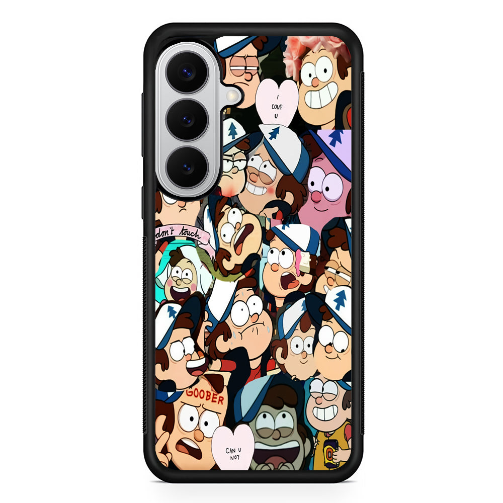 Dipper Gravity Falls Collection Samsung Galaxy S26 Case | Protective Rubber Cover