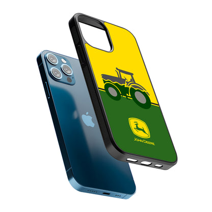 John Deere Yellow Sky 2D Rubber Phone Case | Durable Phone Case