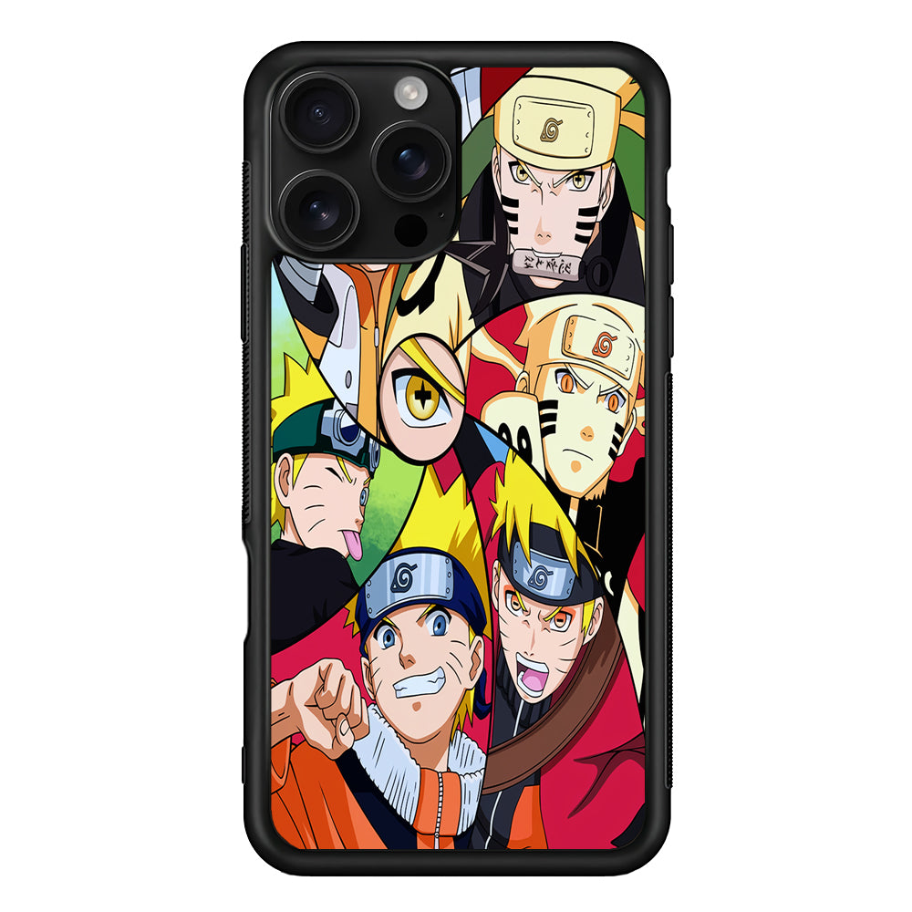 Naruto Uzumaki Transformation iPhone 16 Pro Case | Durable Protective Case for iPhone 16 Pro
