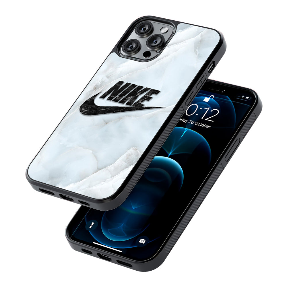 Nike Black Pearl on Shell 2D Rubber Phone Case | Slim Protective Phone Case