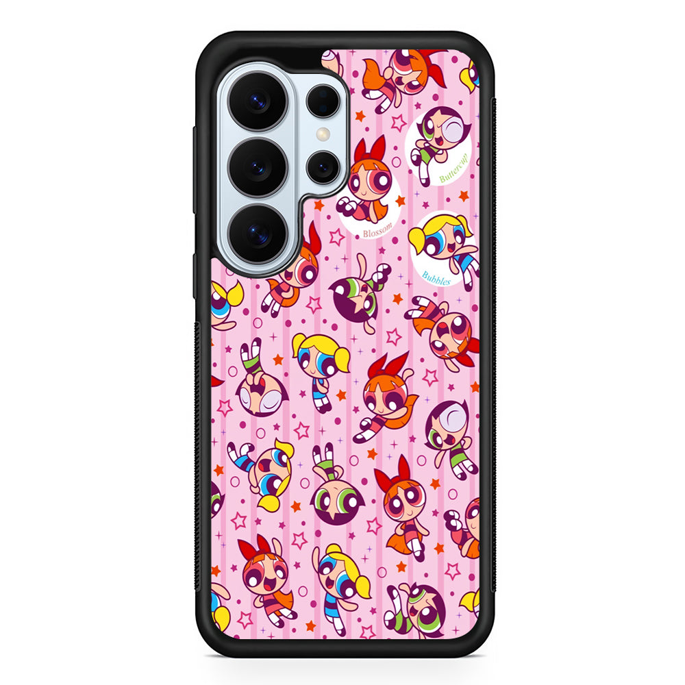 The Powerpuff Girls Cute Pattern Samsung Galaxy S26 Ultra Case | Protective Phone Cover