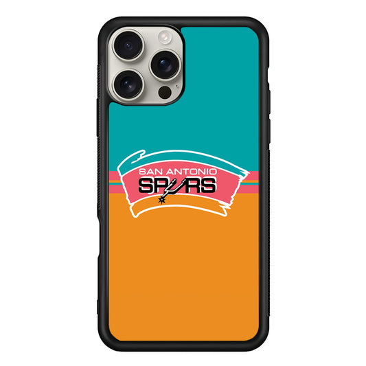 San Antonio Spurs Logo iPhone 16 Pro Max Case | Stylish Protective Case for iPhone 16 Pro Max