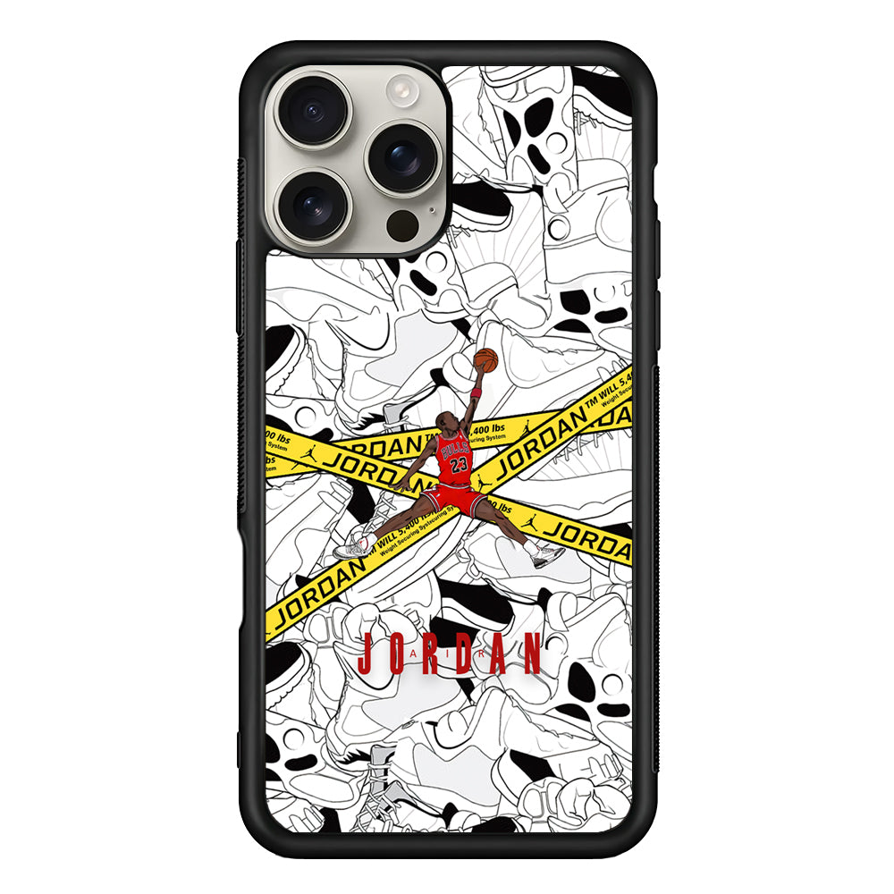 Air Jordan Jump and Fly iPhone 16 Pro Max Case | Durable Everyday Protective Cover
