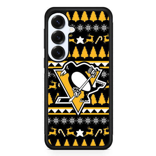 Pittsburgh Penguins Logo Samsung Galaxy S25 Plus Case | Slim Rubber Cover for Samsung Galaxy S25 Plus