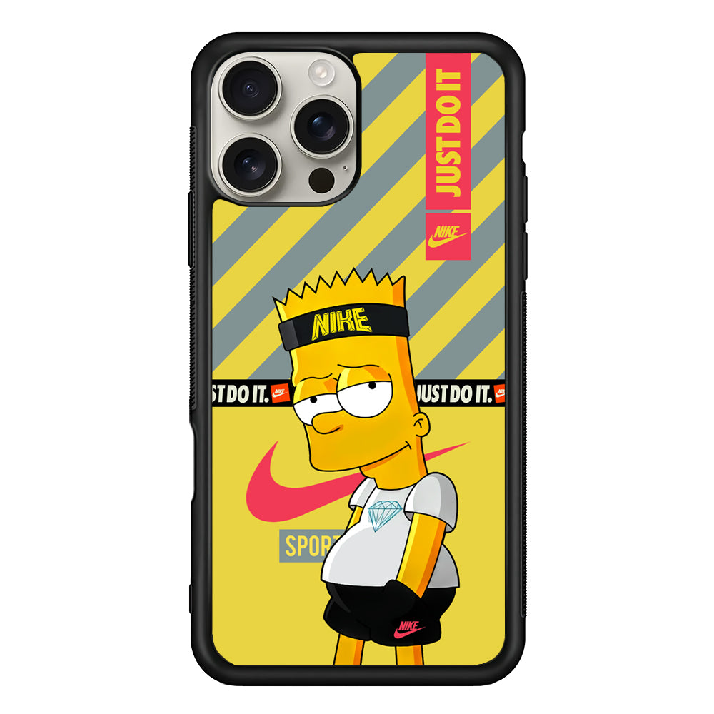 Nike Chill Bart iPhone 16 Pro Max Case | Durable Everyday Protective Cover
