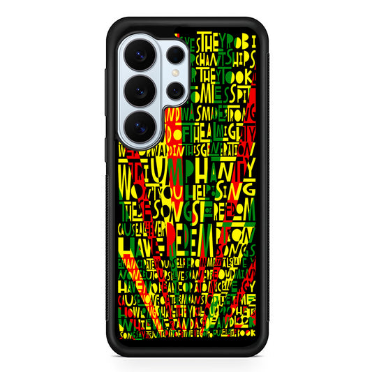 Bob Marley Redemption Song Samsung Galaxy S26 Ultra Case | Protective Phone Cover