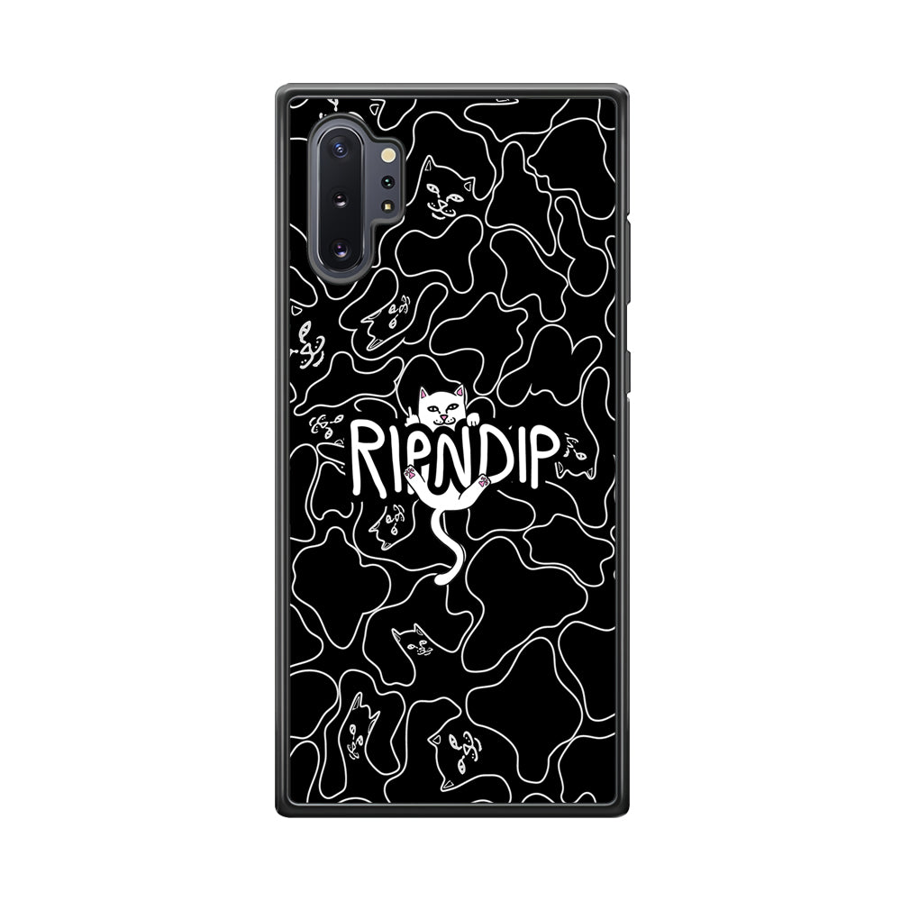 Rip N Dip Black Camo Samsung Galaxy Note 10 Plus Case | Slim Rubber Case for Samsung Galaxy Note 10 Plus
