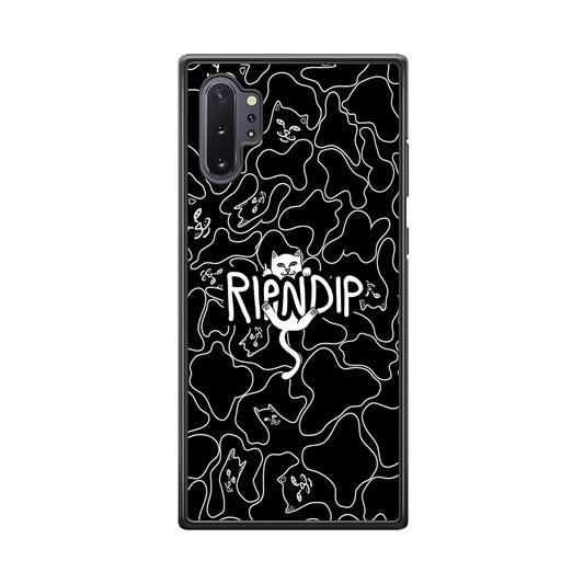 Rip N Dip Black Camo Samsung Galaxy Note 10 Plus Case | Slim Rubber Case for Samsung Galaxy Note 10 Plus
